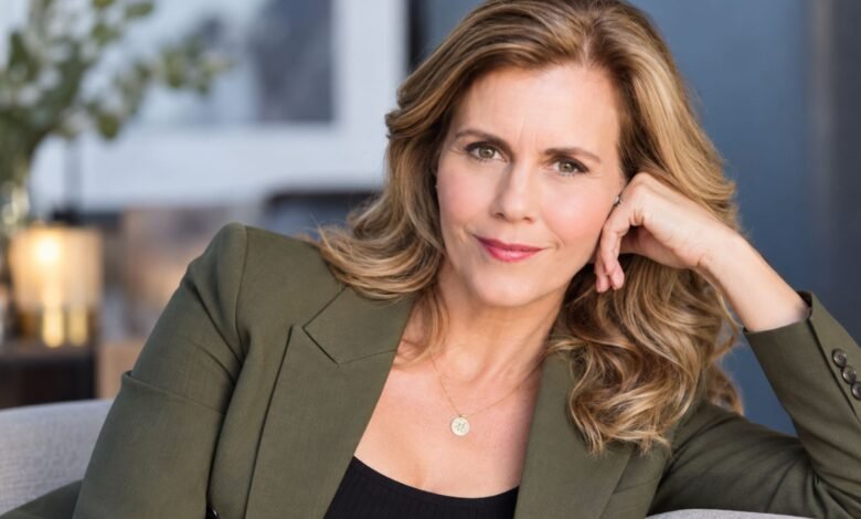 Christie Lynn Smith posing for a professional editorial portrait