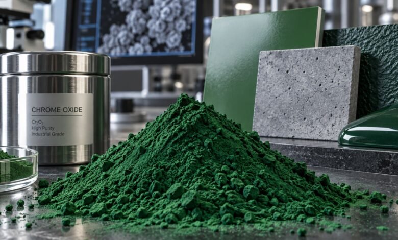 Chromtex CHROMTEX chrome oxide green pigment Cr2O3