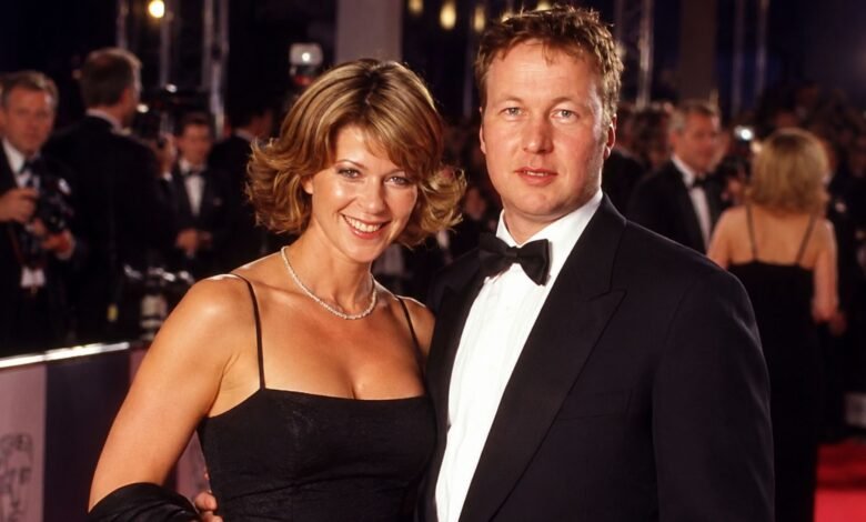 Ian Rumsey and Kate Garraway at a red carpet event