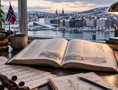 Innøve Norwegian word meaning and language study scene
