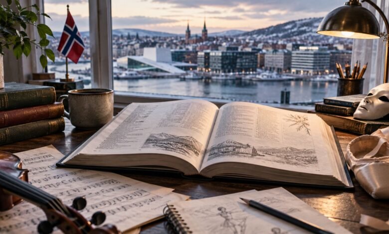 Innøve Norwegian word meaning and language study scene