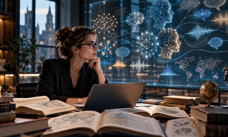 Linguistic meaning and semantics studied in a modern academic language environment