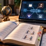 Put and putting English grammar explained on a study desk
