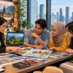 Sri America travel agency in Kuala Lumpur with travellers planning international tours